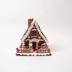10 Inch Gingerbread House