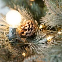 7.5FT Iced Aspen Layered -SNW Decor Themes Shop 123284 3