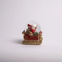 Santa In Sleigh Waterball