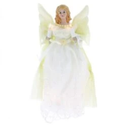 Gold And Ivory Angel Tree Topper