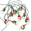 Snowman With Tree Light Set