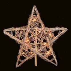 Natural Vine Star Tree Topper