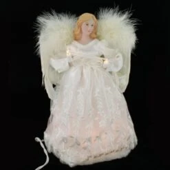 Light Ivory Angel Tree Topper