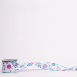 2.5 Inch Turquoise Ornaments Ribbon