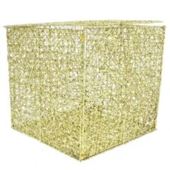 Gold Mesh Box 8x8x8