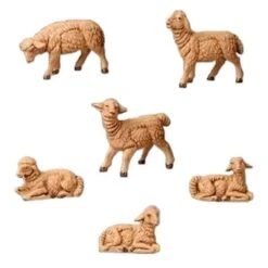 3.5 Inch Scale Sheep Set