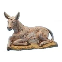5 Inch Scale Seated Donkey