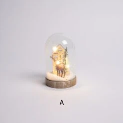 LED Deer Cloche -SNW Decor Themes Shop 480276 4