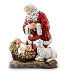 24" Kneeling Santa
