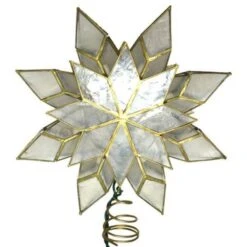 Capiz Clear Star Treetop