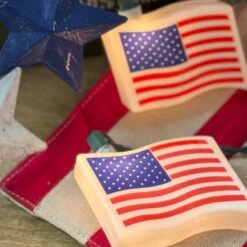 USA Flag Light Set