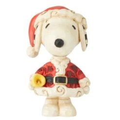 Snoopy Santa Mini Figurine