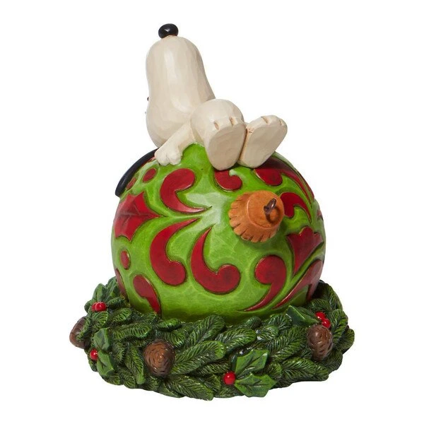 Snoopy Laying On An Ornament 2 Snoopy Laying On An Ornament - Image 2