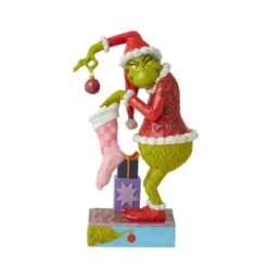 Grinch Stealing Ornament