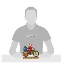 Santa Riding Bicycle -SNW Decor Themes Shop 6010818 5