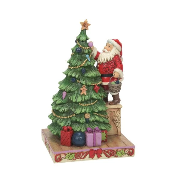 Santa Decorating Tree 1 Santa Decorating Tree