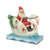 Santa Riding Swan