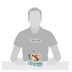 Santa Riding Swan -SNW Decor Themes Shop 6010824 5