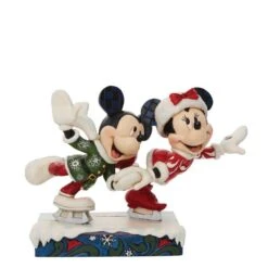 Minnie And Mickey Ice Skating