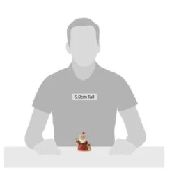 Mini Santa With Bell And Bag -SNW Decor Themes Shop 6011488 3