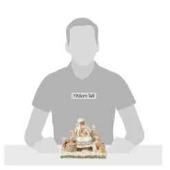 Woodland Santa Sitting 7 Woodland Santa Sitting -SNW Decor Themes Shop 6011615 4