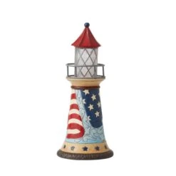 LED Patriotic Lighthouse -SNW Decor Themes Shop 6012434 3