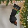 Black And Tan Dachshund Stocking