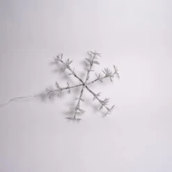 19 Inch Cool White Snowflake