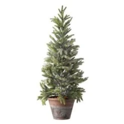24 Inch Glisten Spruce Pine Tree