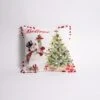 Vintage Snowman Believe Pillow