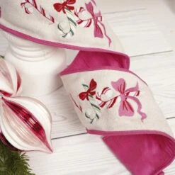 4 Inch Candy Cane Ribbon