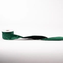 2.5IN Velvet Green Ribbon