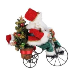 Lighted Biking Through Christmas Santa 5 Lighted Biking Through Christmas Santa -SNW Decor Themes Shop SC 60 3