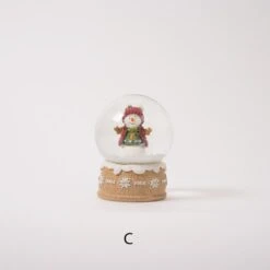 Cottage Snowman Water Globe -SNW Decor Themes Shop TC00697 4