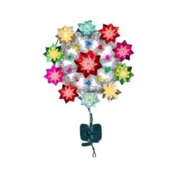 Multicolored Retro Reflector Tree Topper
