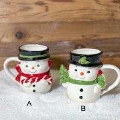 Retro Snowman Mug -SNW Decor Themes Shop Y8967 3